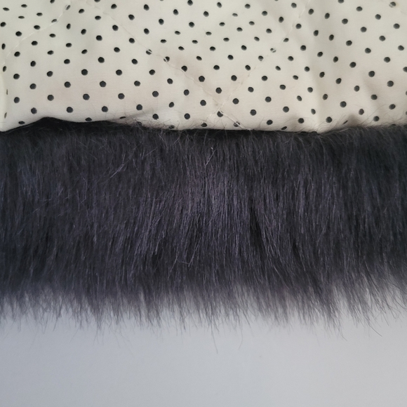 Crewcuts navy wool faux fur peacoat ( Girls) size 10. - Picture 14 of 14